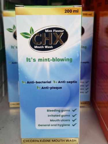 Chx (chlorhexidine) mouth wash 200ml